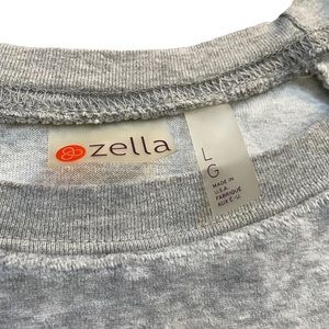 Zella Velour Crop Sweatshirt